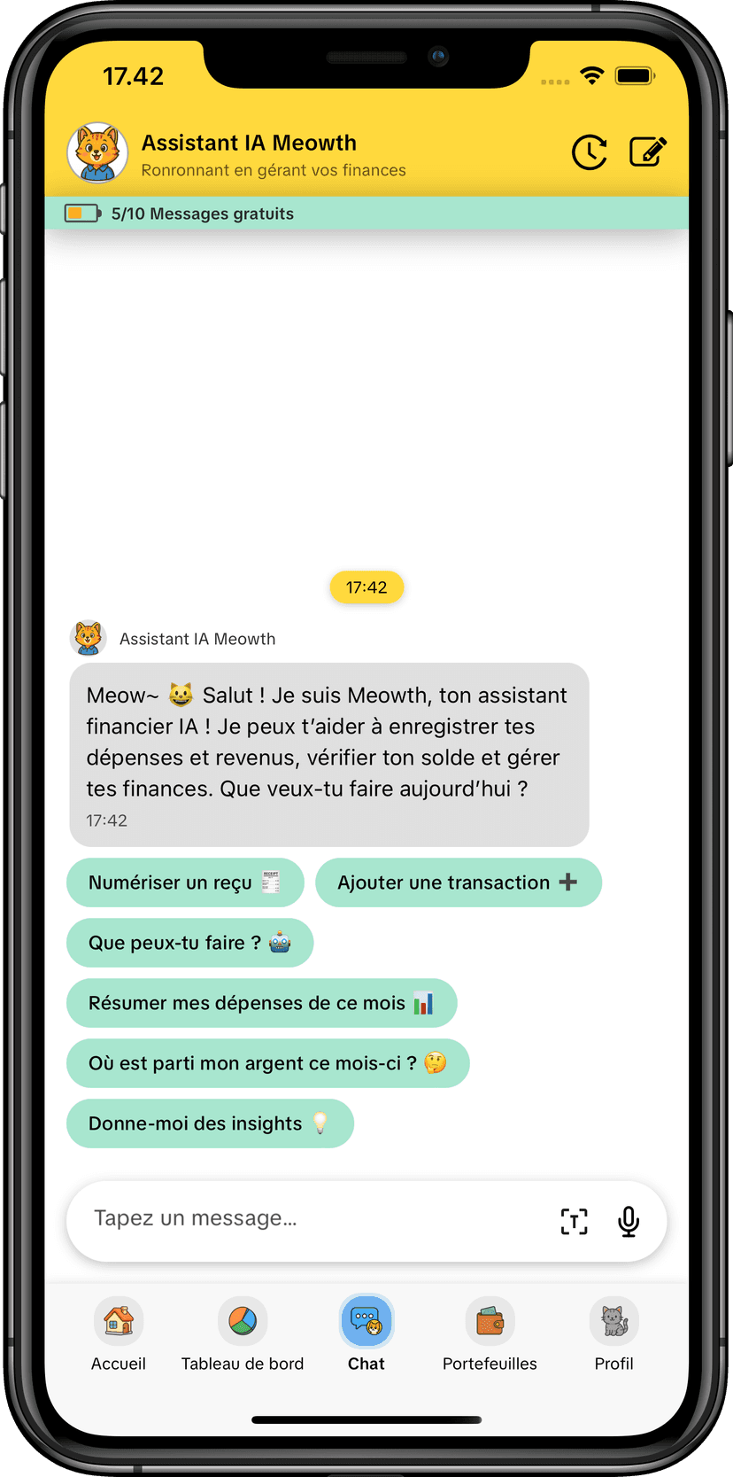 Assistant IA MoneyKu